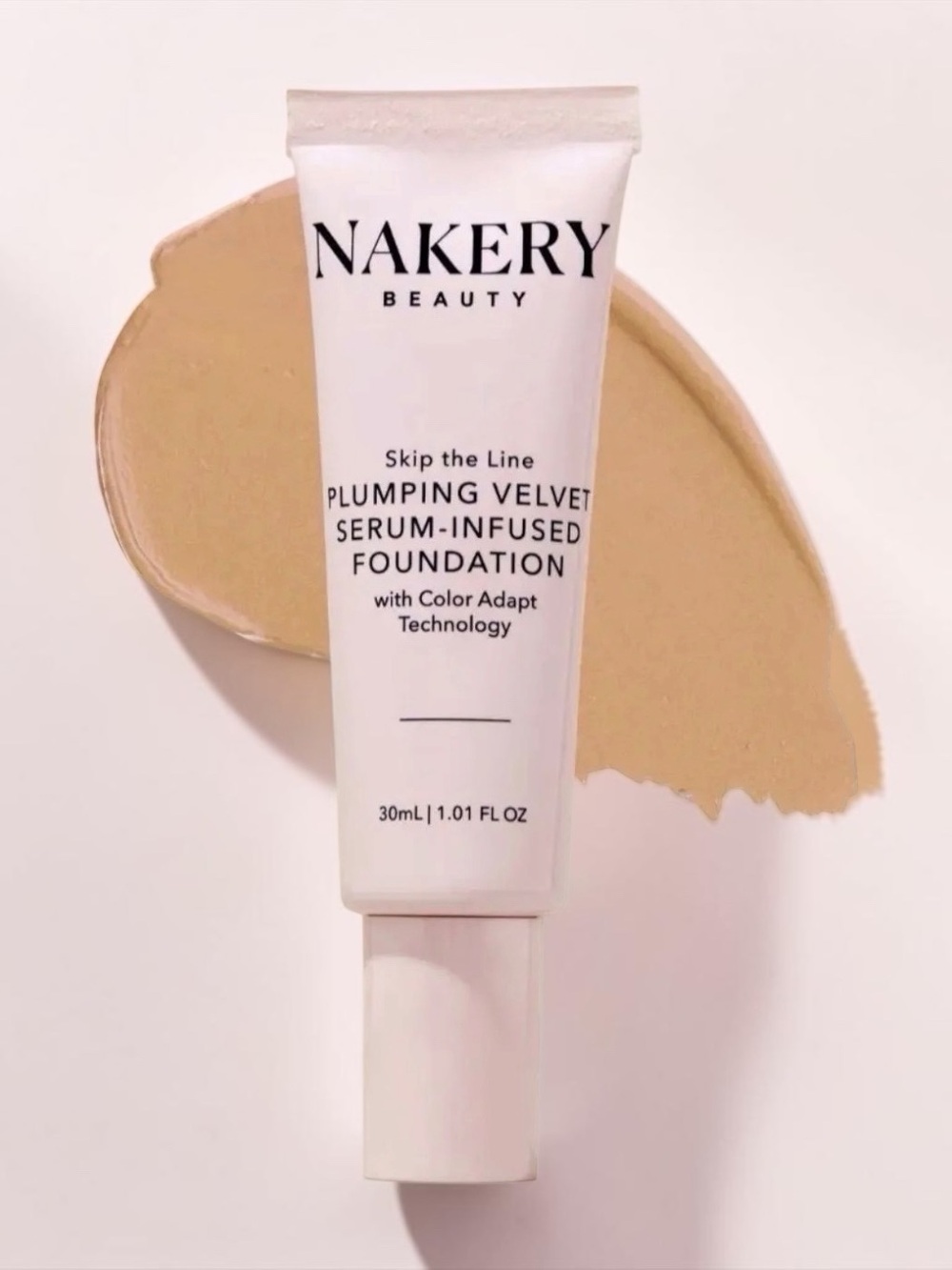 Nakery Beauty Plumping Velvet Serum-Infused Foundation - medium